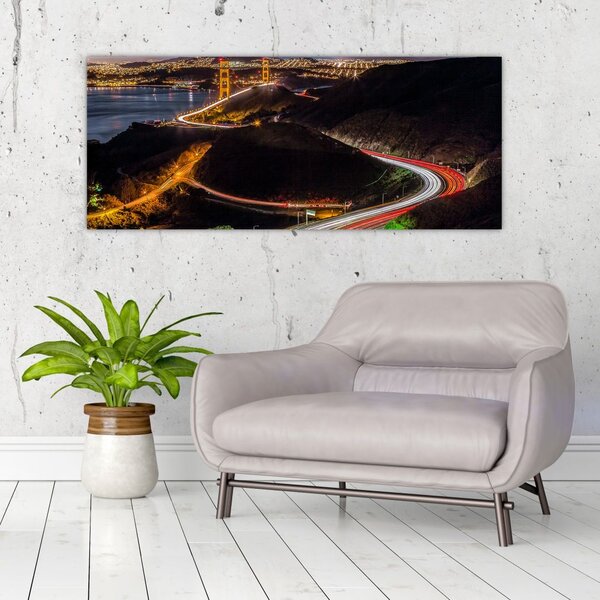 Slika - Most Golden Gate (120x50 cm)