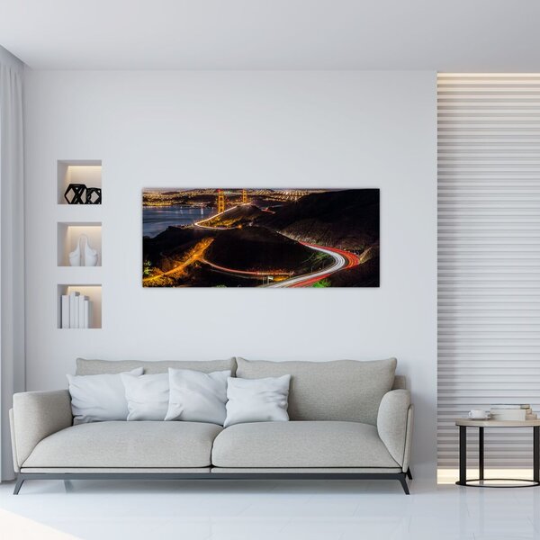 Slika - Most Golden Gate (120x50 cm)