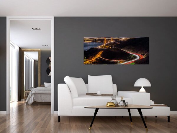 Slika - Most Golden Gate (120x50 cm)