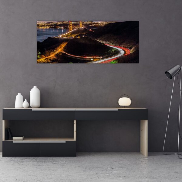 Slika - Most Golden Gate (120x50 cm)