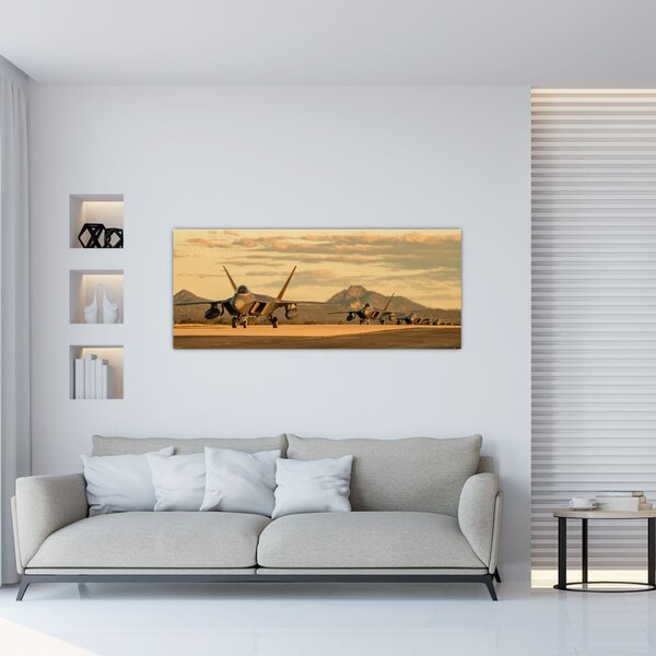 Slika - Zrakoplovstvo (120x50 cm)