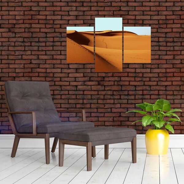 Slika - Otisci u pustinji (90x60 cm)