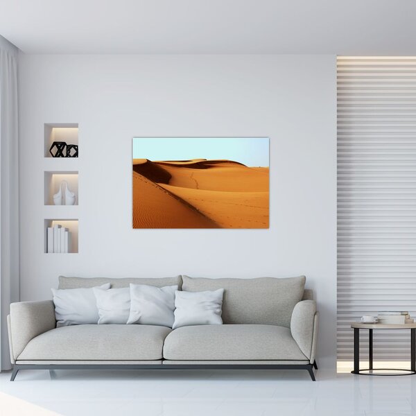 Slika - Otisci u pustinji (90x60 cm)