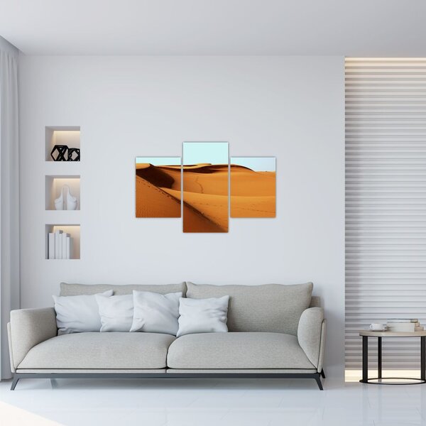 Slika - Otisci u pustinji (90x60 cm)
