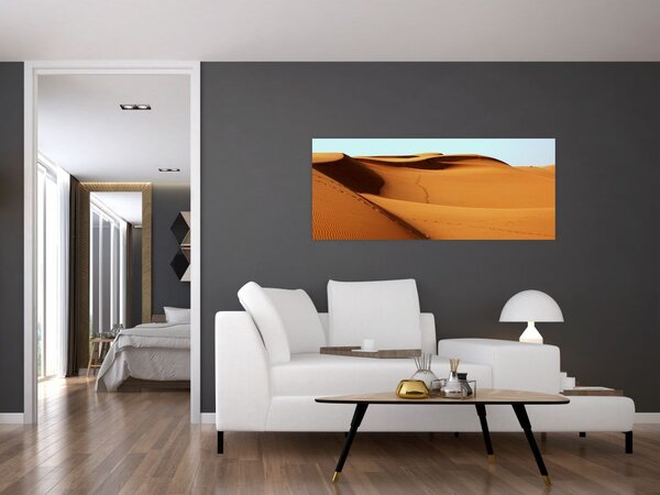 Slika - Otisci u pustinji (120x50 cm)