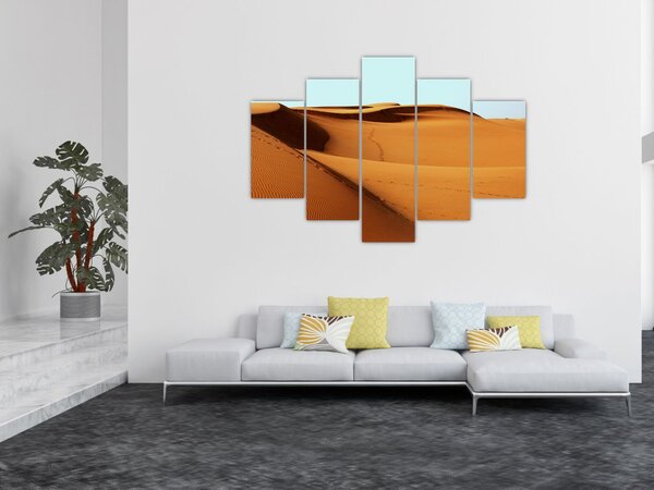 Slika - Otisci u pustinji (150x105 cm)