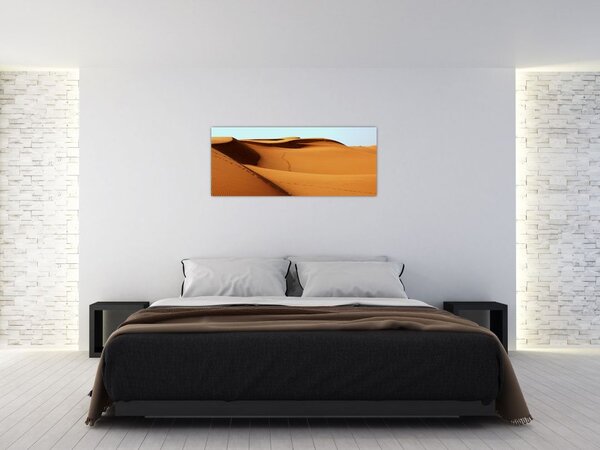 Slika - Otisci u pustinji (120x50 cm)