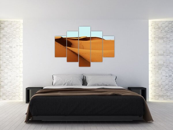 Slika - Otisci u pustinji (150x105 cm)