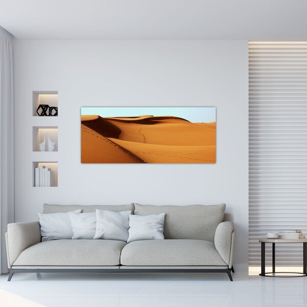 Slika - Otisci u pustinji (120x50 cm)