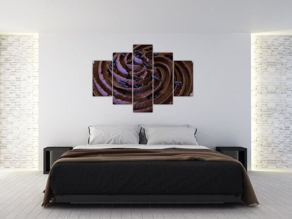 Slika - Čokoladni cupcake (150x105 cm)