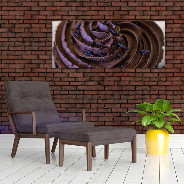 Slika - Čokoladni cupcake (120x50 cm)