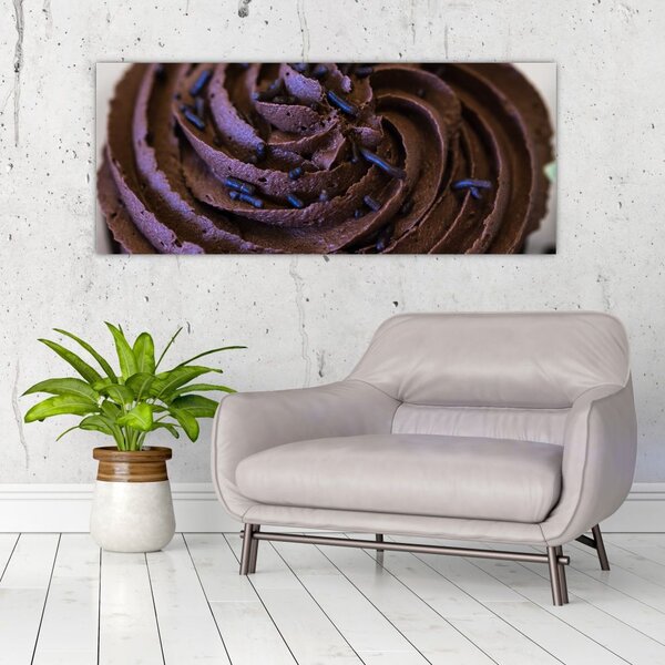 Slika - Čokoladni cupcake (120x50 cm)