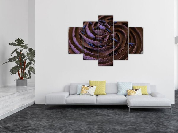 Slika - Čokoladni cupcake (150x105 cm)