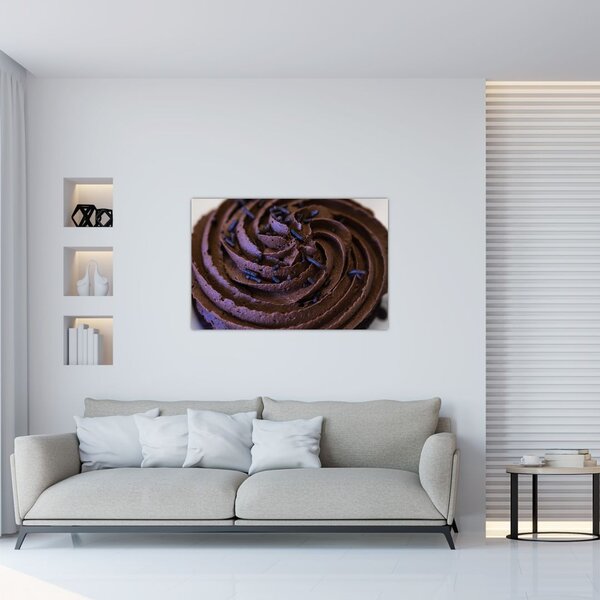 Slika - Čokoladni cupcake (90x60 cm)