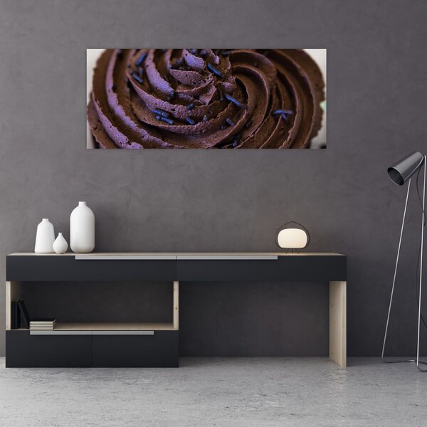 Slika - Čokoladni cupcake (120x50 cm)