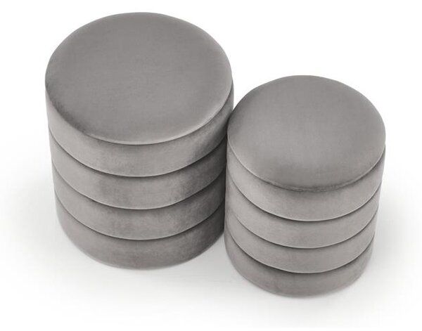 Set taburea (2 kom.) Pachio (siva)