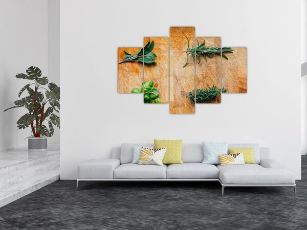 Slika - Začinsko bilje (150x105 cm)