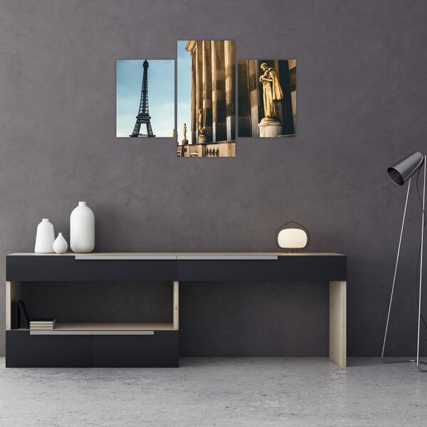 Slika trga Trocader, Pariz (90x60 cm)