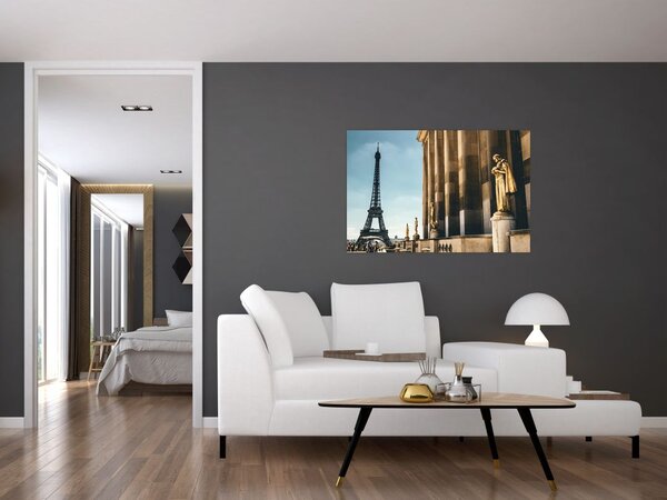 Slika trga Trocader, Pariz (90x60 cm)