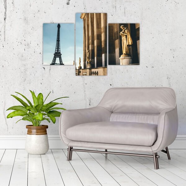 Slika trga Trocader, Pariz (90x60 cm)