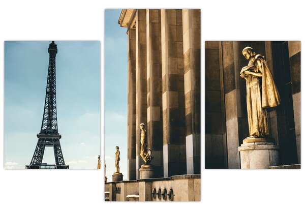 Slika trga Trocader, Pariz (90x60 cm)