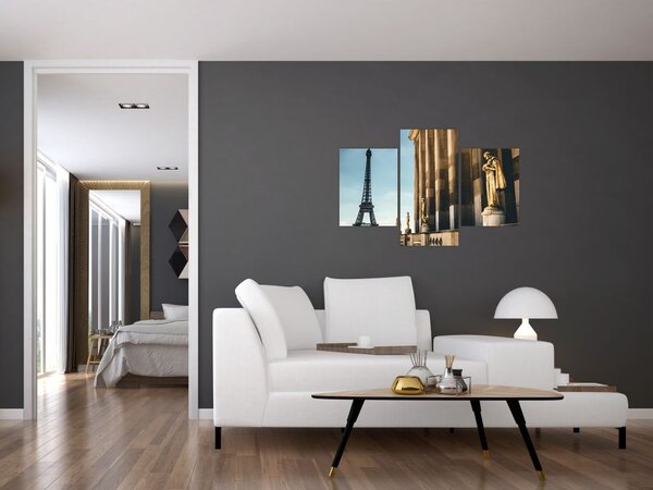 Slika trga Trocader, Pariz (90x60 cm)