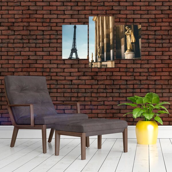 Slika trga Trocader, Pariz (90x60 cm)