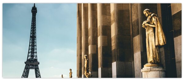 Slika trga Trocader, Pariz (120x50 cm)