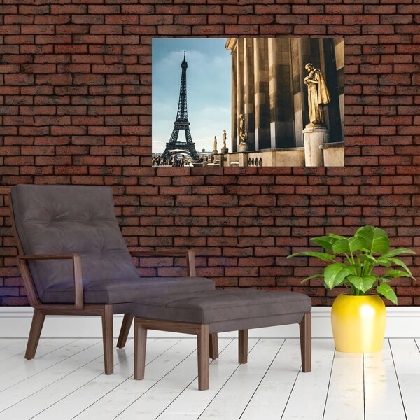 Slika trga Trocader, Pariz (90x60 cm)