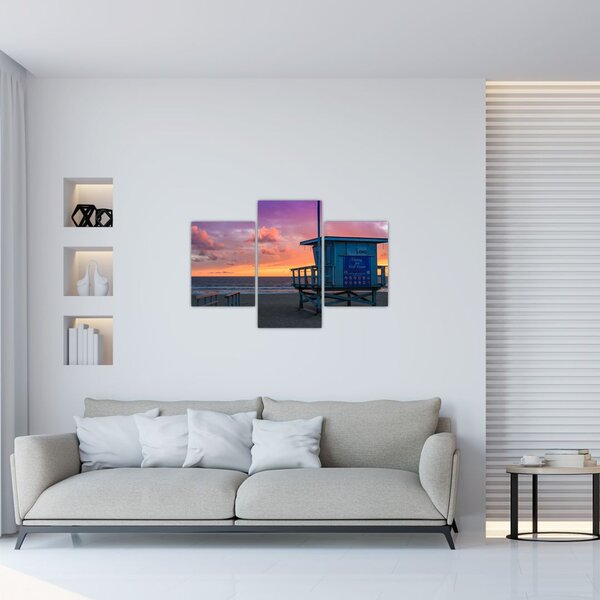 Slika plaže Santa Monica (90x60 cm)