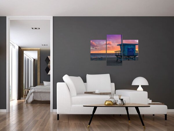 Slika plaže Santa Monica (90x60 cm)