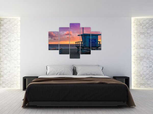 Slika plaže Santa Monica (150x105 cm)