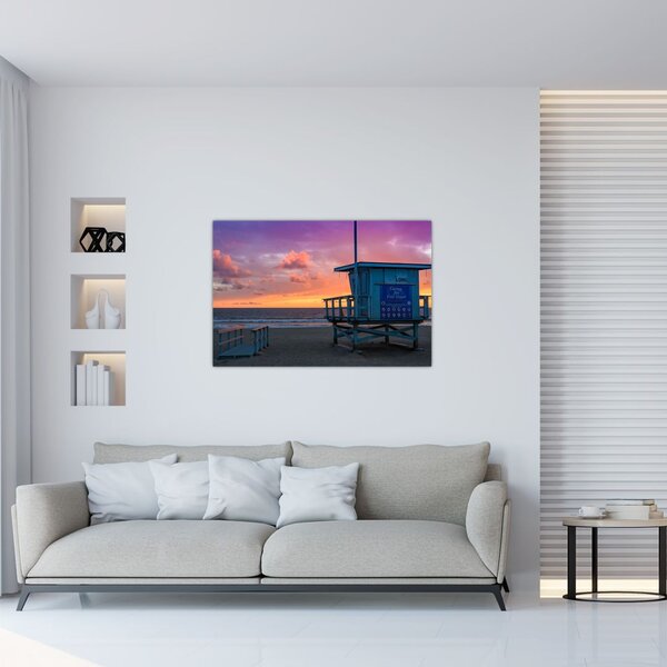 Slika plaže Santa Monica (90x60 cm)