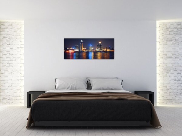 Slika - Odsjaj noći (120x50 cm)