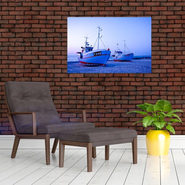 Slikanje - Iskrcaj u sumrak (90x60 cm)