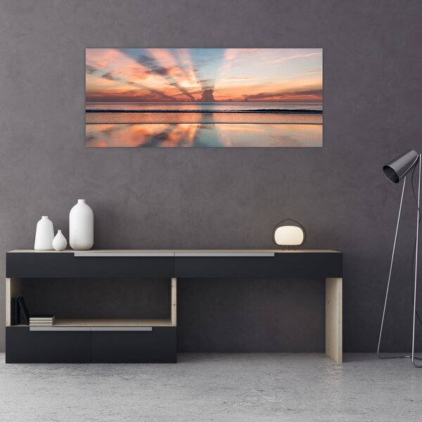 Slika sunčevih zraka iznad Daytonske plaže (120x50 cm)