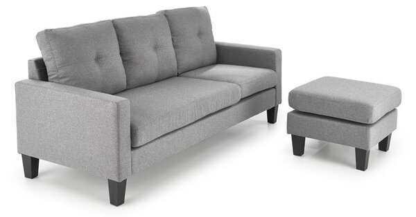 Zondo.hr Sofa s tabureom Gerdon (siva). 1092527