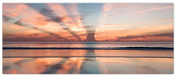 Slika sunčevih zraka iznad Daytonske plaže (120x50 cm)