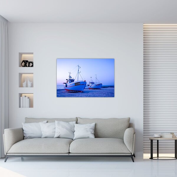 Slikanje - Iskrcaj u sumrak (90x60 cm)