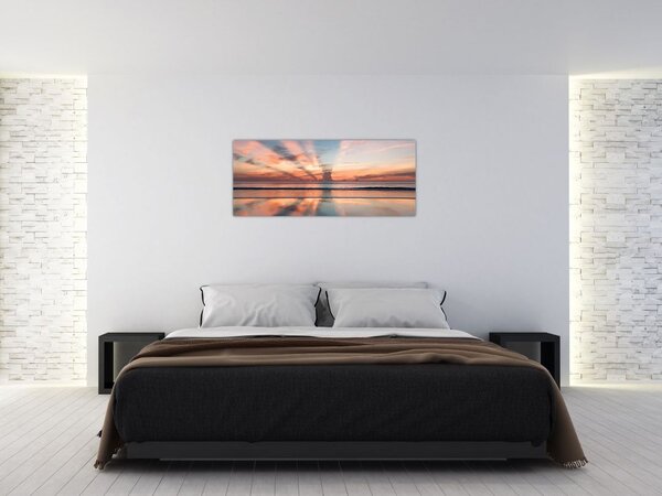 Slika sunčevih zraka iznad Daytonske plaže (120x50 cm)