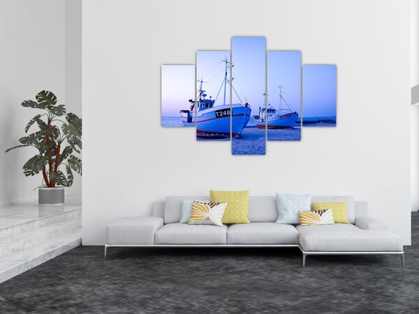 Slikanje - Iskrcaj u sumrak (150x105 cm)