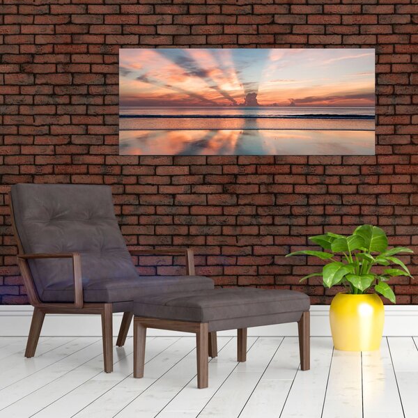 Slika sunčevih zraka iznad Daytonske plaže (120x50 cm)