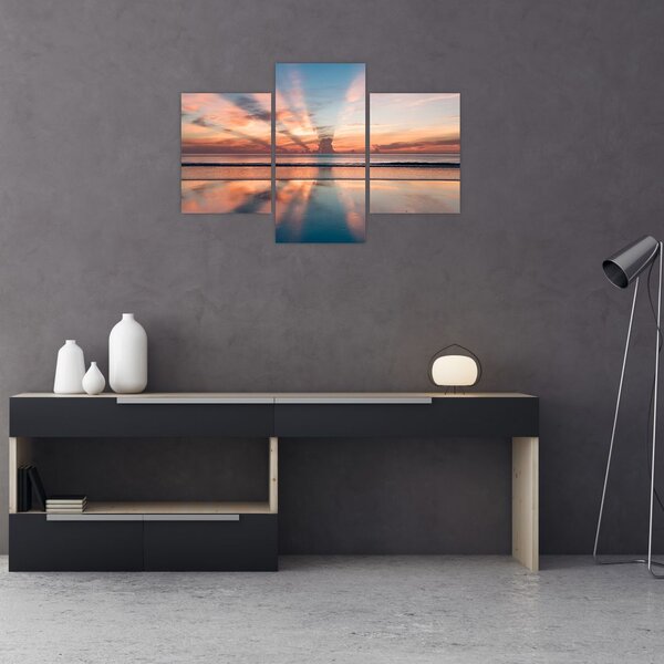 Slika sunčevih zraka iznad Daytonske plaže (90x60 cm)