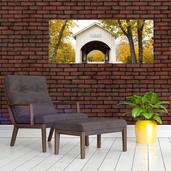 Slika mosta u Oregonu (120x50 cm)