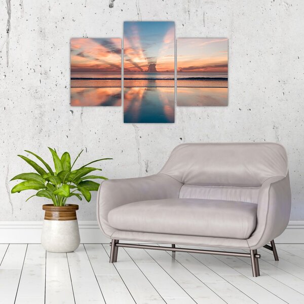 Slika sunčevih zraka iznad Daytonske plaže (90x60 cm)