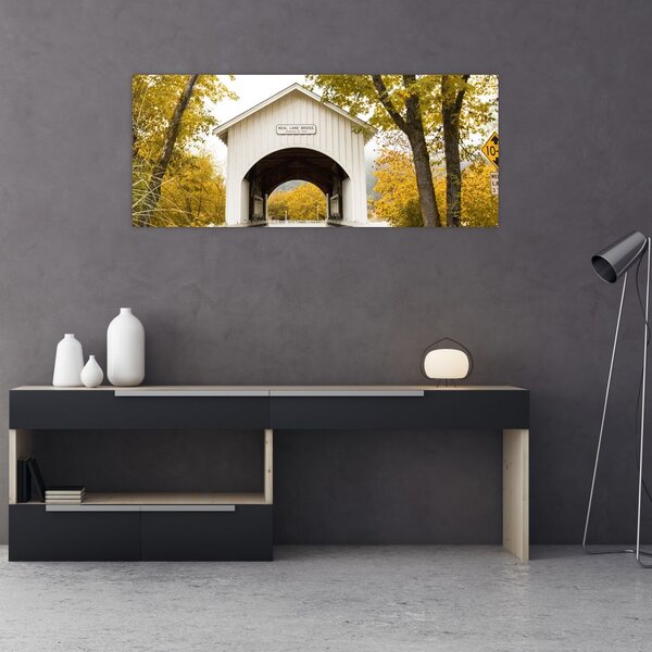 Slika mosta u Oregonu (120x50 cm)