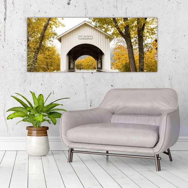 Slika mosta u Oregonu (120x50 cm)