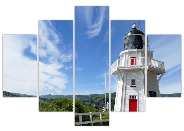 Slika svjetionika Akaroa, Novi Zeland (150x105 cm)