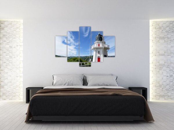 Slika svjetionika Akaroa, Novi Zeland (150x105 cm)