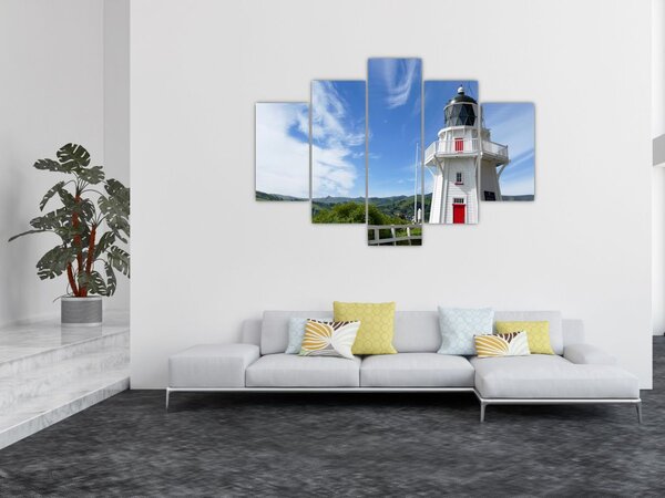 Slika svjetionika Akaroa, Novi Zeland (150x105 cm)